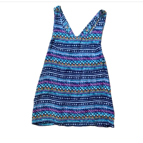Vera Bradley Tops - 5/$25 Vera Bradley | blue pattern tank top